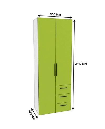 Шкаф комбинированный L215 L/R