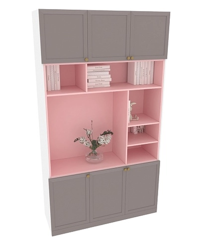 Шкаф с нишей комбинированный A413 L/R