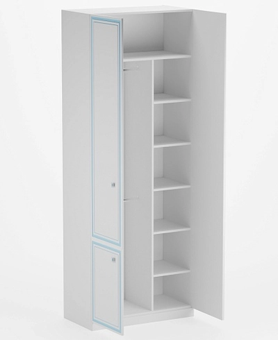 Шкаф двухдверный с перемычкой А210.44-4Р