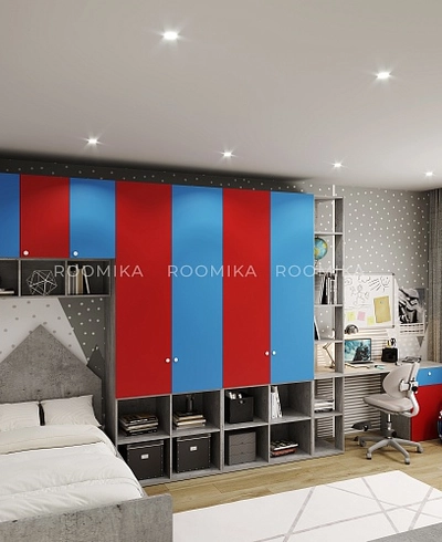 Шкаф двухдверный L217.44-4