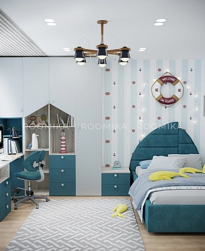 Шкаф  однодверный с нишей L226