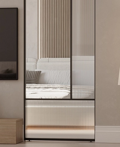 Стационаные декоративные стеклянные перегородки GRACE 23