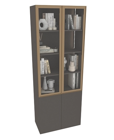 Шкаф двустворчатый с подсветкой R219.2