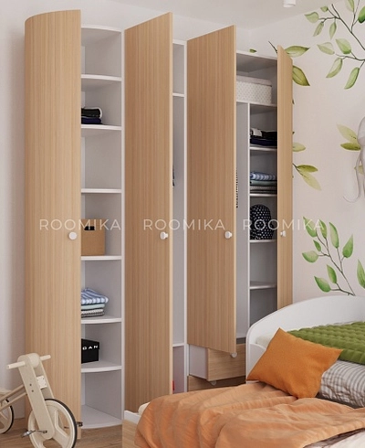 Шкаф 2 дверный с ящиками P211.45