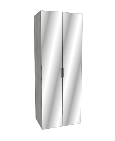 Шкаф двустворчатый с зеркалом LG-210.60-2Z