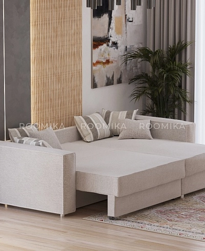 Диван угловой раскладной, система Евро-книжка МОДЕРН