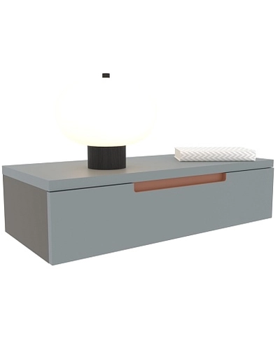 Тумба  навесная, фасады в эмали LE-514