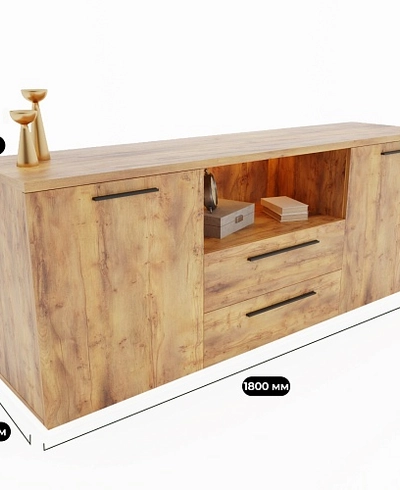 Тумба напольная с подсветкой L504