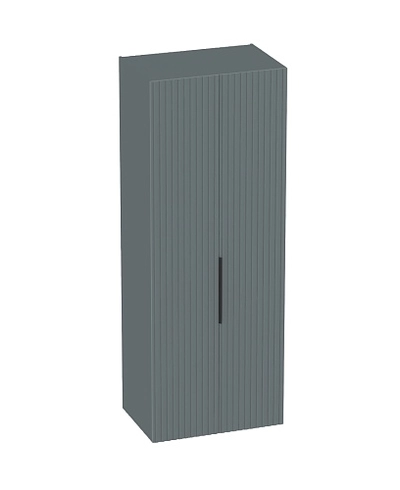 Шкаф 2 дверный, фрезерованные фасады в эмали LE210.60-1