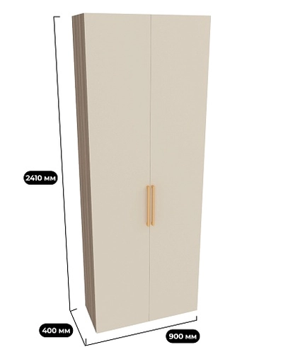 Шкаф двустворчатый L210.40-4