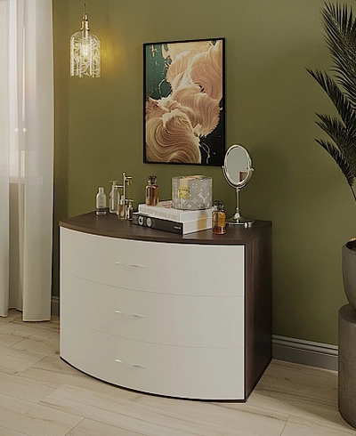 Комод радиусный 3 ящика P703