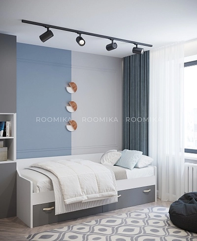 Кровать односпальная L902.200, 90x200