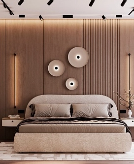 Лацио спальня, фрезерованные фасады в эмали 15