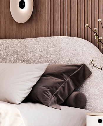 Лацио спальня, фрезерованные фасады в эмали 15