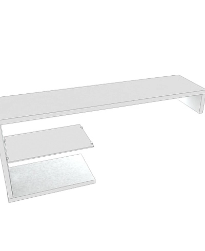 Приставка L112 к тумбе L501, L503, L505 с подсветкой L/R