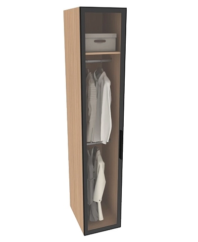 Шкаф для спальни с двумя штангами и полкой R220.60-1