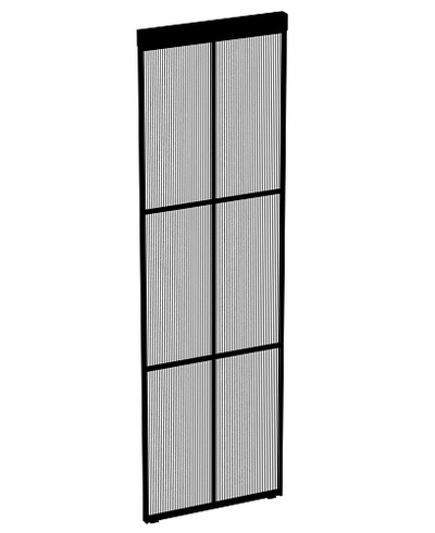 Составная перегородка для зонирования пространства, стекло Эстриадо GRACE 11