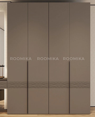 Лацио прихожая фрезерованные фасады в эмали 16