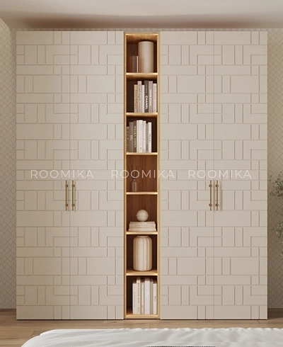 Шкафная группа Лацио фрезерованные фасады в эмали 33