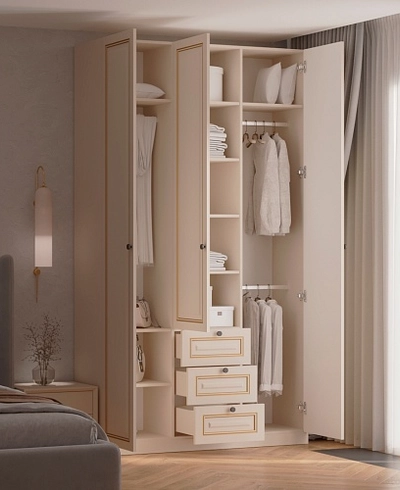 Шкаф трехдверный для одежды A203