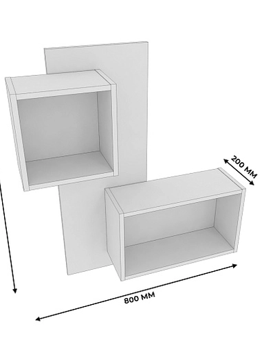 Полка навесная L-313