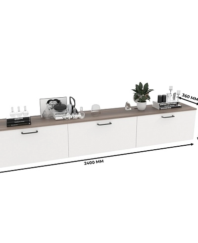 Тумба навесная, 3 ящика R5124