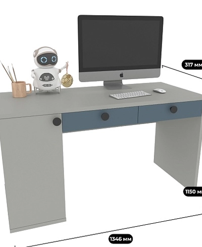 Рабочий стол с ящиками P717 L/R