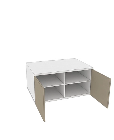 Тумба для обуви с 2 дверьми L461.60