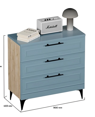 Комод с ящиками узкий A703.40ES