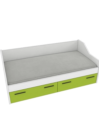 Кровать односпальная L902.160, 80x160