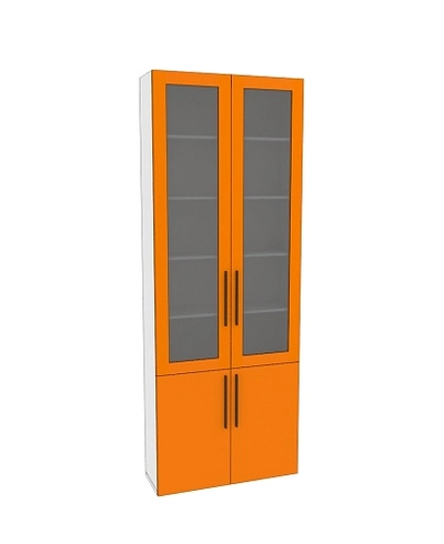 Шкаф книжный со стеклом L240