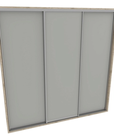 Шкаф-купе ХG240.60-1, профиль INTEGRO, фасад МДФ