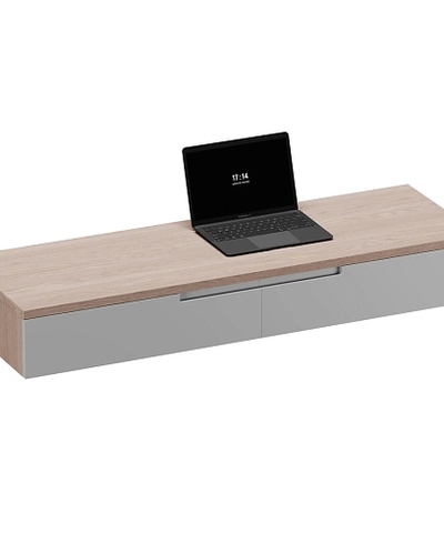 Туалетный столик, фасады в эмали LE515 нестандарт