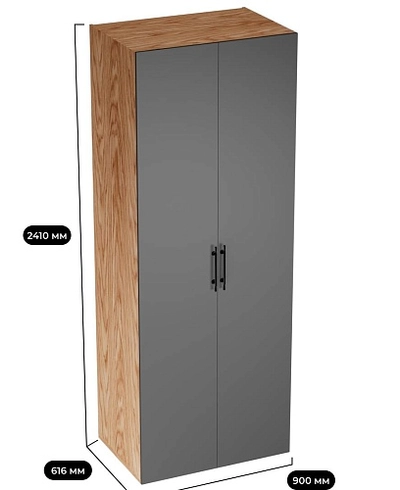 Шкаф двустворчатый L210.60-4