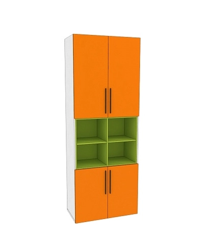 Шкаф книжный с нишей L216