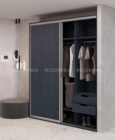 Шкаф-купе U200 тип 1 МДФ/зеркало