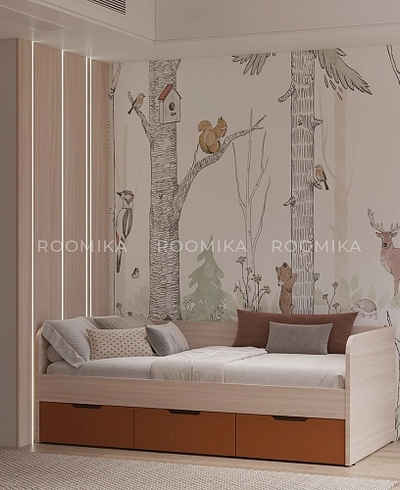 Кровать односпальная L913.90, 90x190