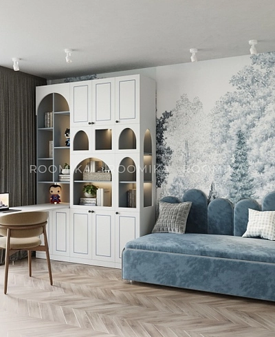 Рабочая зона Флоренция фасады в эмали 6