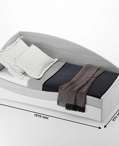 Кровать односпальная P901 с подъемным механизмом, 90x190