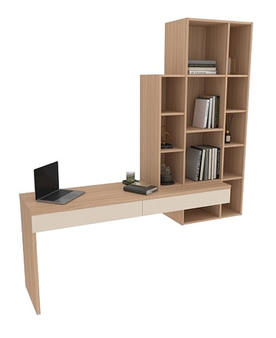 Стол-стеллаж R180 L/R