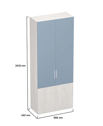 Шкаф двухдверный с фальш-панелью LG212.4-90