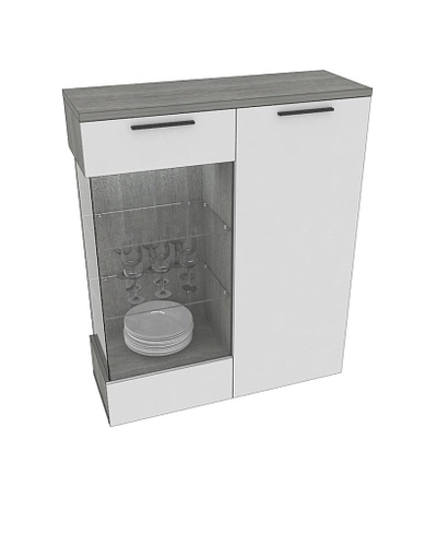 Шкаф напольный с подсветкой LG202 L/R