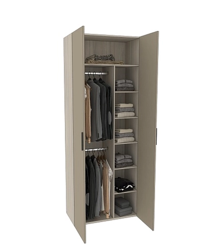 Шкаф двухдверный узкий L210.44-4