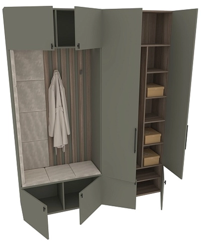 Шкафы для прихожей Лацио 28