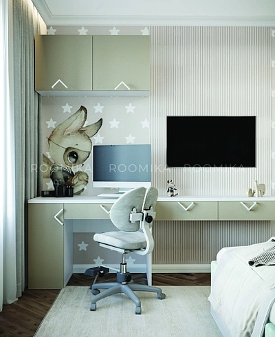 Cтол письменный с тумбой L717 L/R