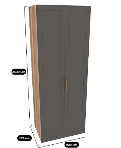 Шкаф двухдверный А210.60-4