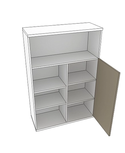 Стеллаж книжный низкий E401