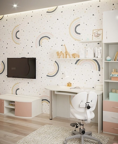 Пенал книжный с ящиками P223