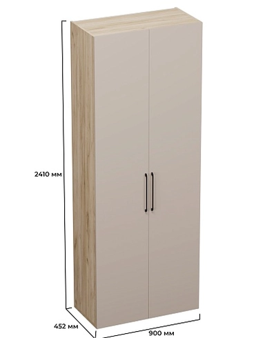 Шкаф двустворчатый L210.44-1