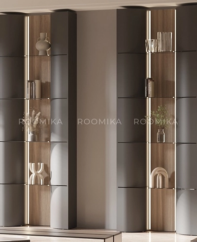 Стеллаж декоративный напольный с подсветкой F300.250